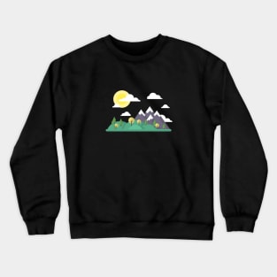 Cloud Mountain Crewneck Sweatshirt